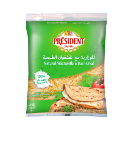 بريزيدون موزاريلا مع قشقوان 400غم