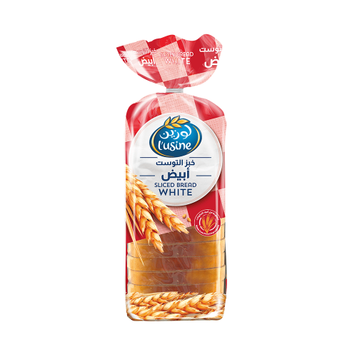 لوزين خبز توست أبيض 600غم