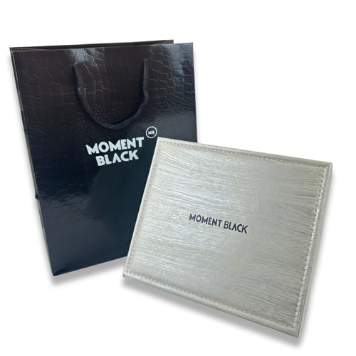 طقم ساعة رجالي من ماركة مومنت بلاك