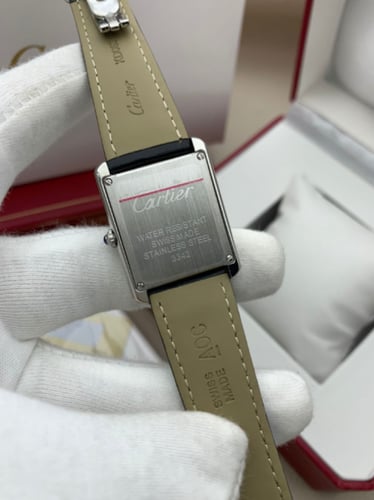 ساعة كارتيه تانك موست الرجالية
