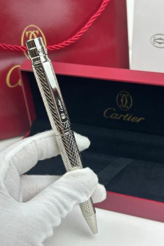 قلم كارتير رجالي فضي