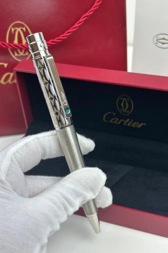 قلم كارتير رجالي فضي