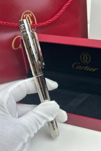 قلم كارتير رجالي فضي