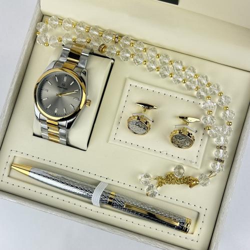 طقم ساعة رجالي من ماركة مومنت بلاك