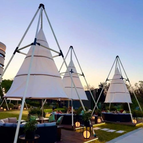 خيمة الجلسة الهرمية