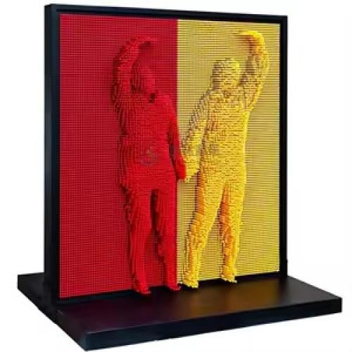 لوح الرسم 3D كبير الإرتفاع 200سم العرض 150سم