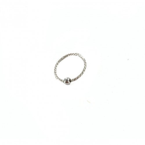 20g Braided Fixed Ball Hoop