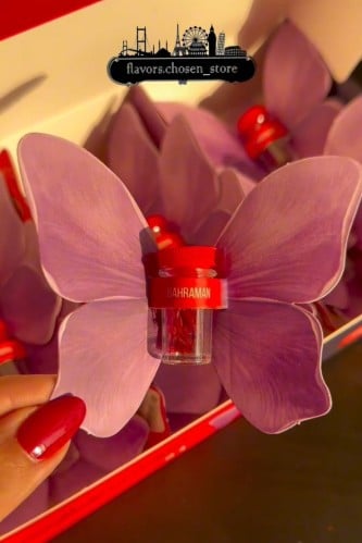 فراشات الزعفران الأصلي/ كرتون 24 حبة