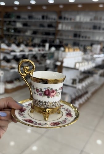 كوب قهوة ذهبي - 40 مل