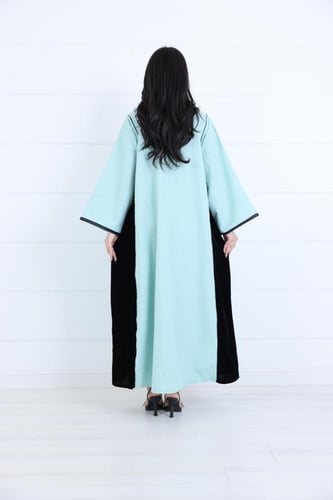 جلابية شتوي شتوي كريب مخمل - تيفاتي