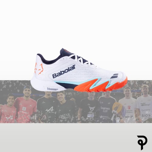 Babolat Jet Premura 3 White/Orange 2026 J. Lebrón