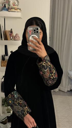 عباية فيروز (أسود)