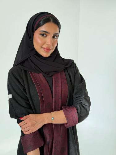 عباية شمواه اسود L 1