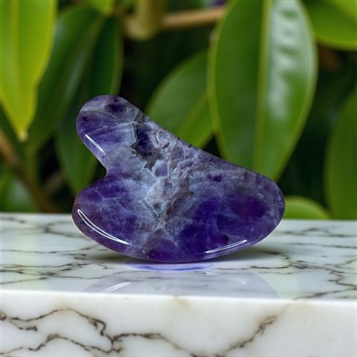 جواشا الأماثيست من حجر طبيعي ١٠٠٪ للوجه والجسم – ع...