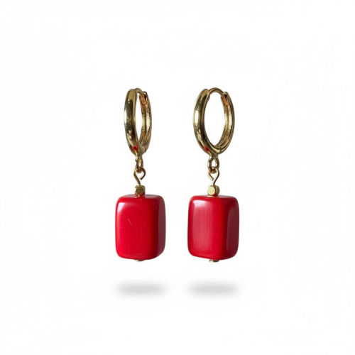 حلق من المرجان الطبيعي