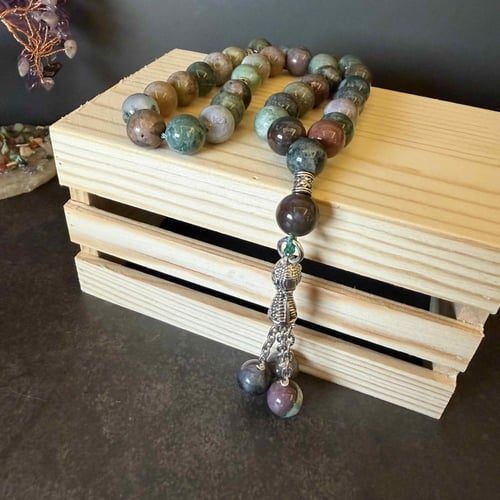 سبحة حجر الموس أجات – طاقة التجدد والارتباط بالطبي...