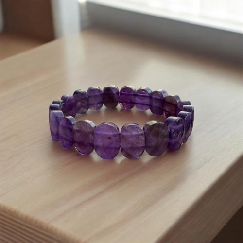 إسوارة الأماثيست – طاقة الصفاء والهدوء بأحجار طبيع...