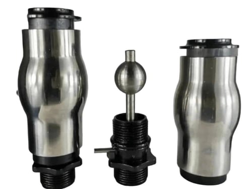 فوهة نافورة رغوية 1 بوصة إستيل