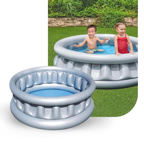 مسبح فضي نفخ