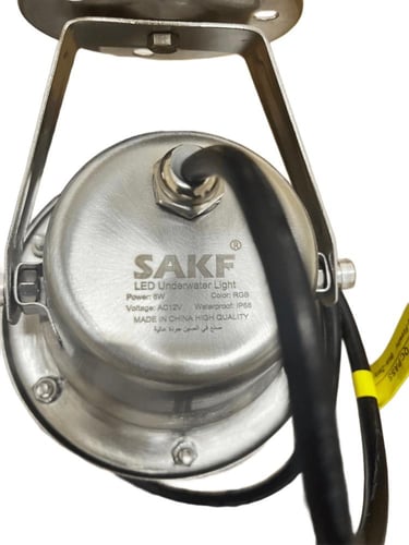 إضاءة نوافير موجهه 6 واط