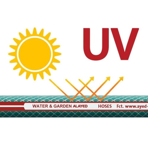 بكرة حديد مع لي ماء و حدائق