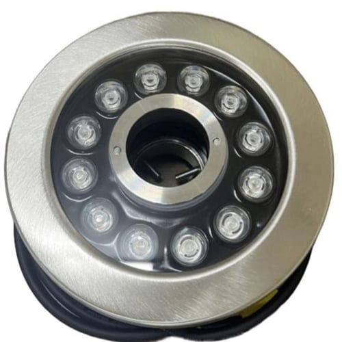 إضاءة نافورة دونات صفاية ملون