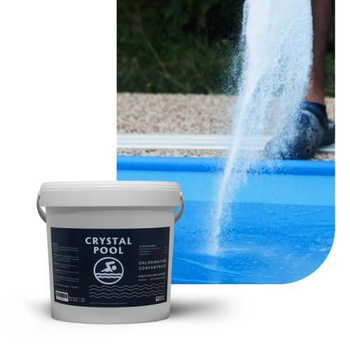 كلور كريستال مركز 97% - 2.25KG