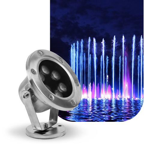 إضاءة نوافير موجهه 6W