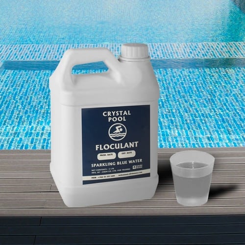 مصفي أتربة وملمع مياه المسبح