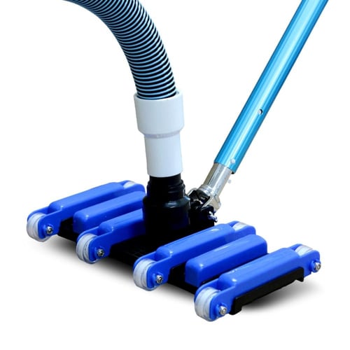 مكنسة مسابح بلاستيك