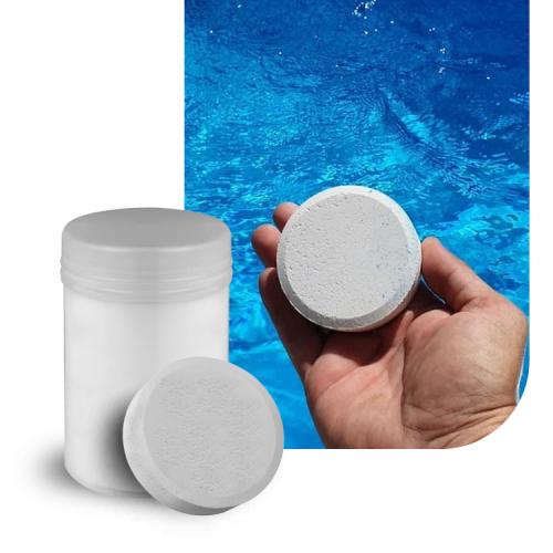 أقراص كلور ابيض 90% - 1KG