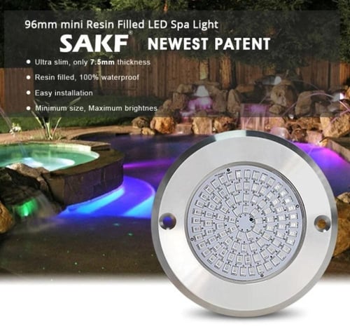 إضاءة جاكوزي 10W لون واحد