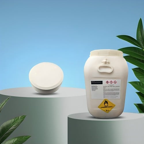 أقراص كلور ابيض 90% - 50KG