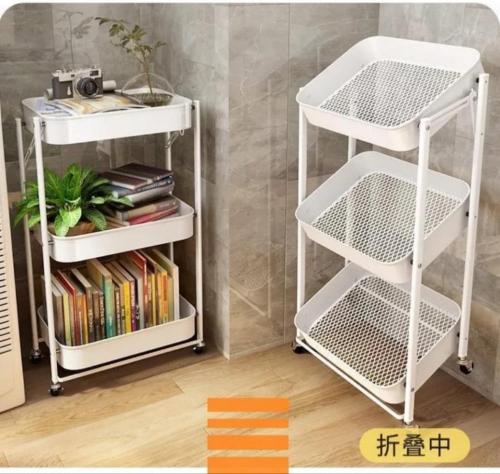 Basket 3 floors iron multi-purpose