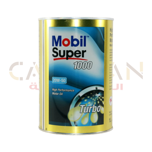 زيت محرك 20W-50 لتر 1 حديد - سوبر موبيل