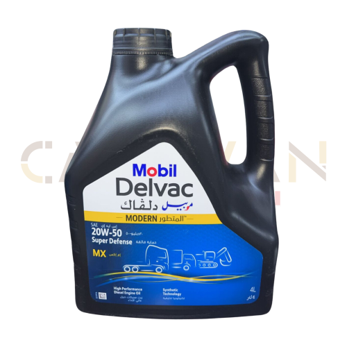 زيت محرك ديزل 20W-50 لتر4 - موبيل