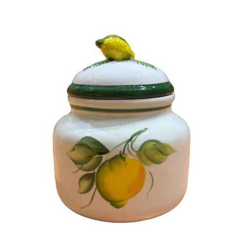 جرة مزينة بالليمون