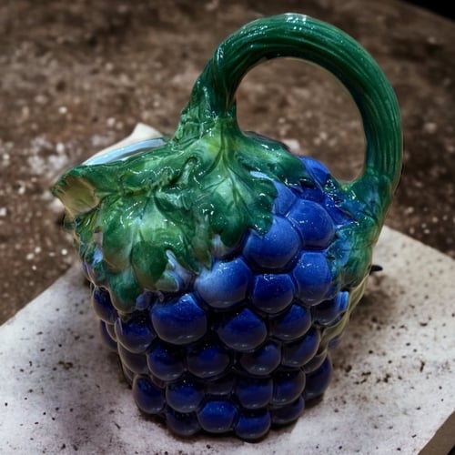 ابريق عصير - بمجسم العنب