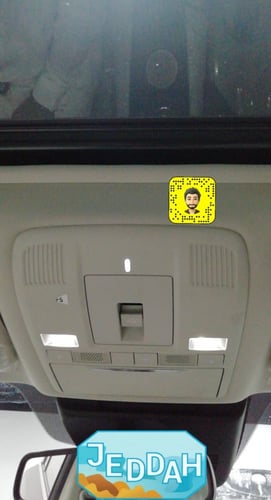 لمبات سقف فئة السجنتشر أمامية وخلفية مع لمبة انارة...