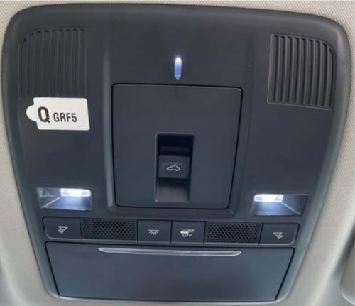 لمبات سقف فئة السجنتشر أمامية وخلفية مع لمبة انارة...