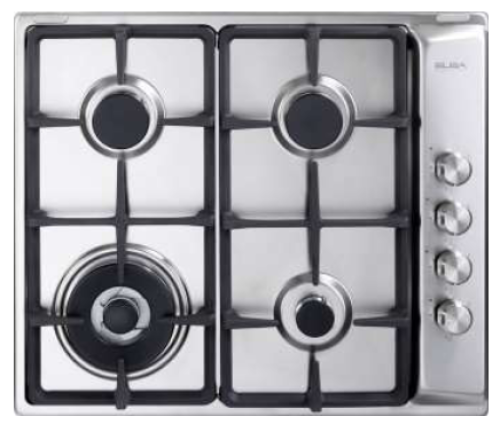 MODEL ES65 - 445 XDسطح الباء 60سم غاز ثقيل