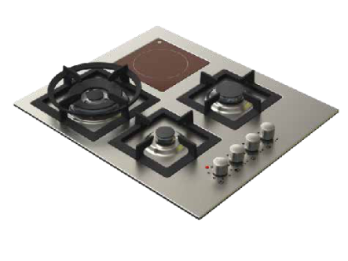 JV4015سطح كتشن لاين 60سم 3غاز +1كهربا سراميك