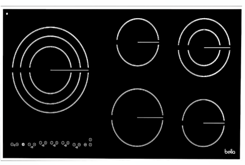 B90VR5T سطح سراميك لمس بيلا90