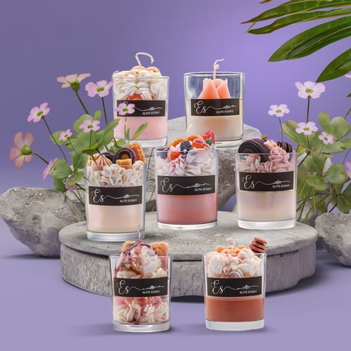 7 شمعات متنوعه