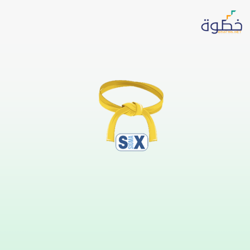 الحزام الأصفر المعتمدة في سداسية سيجما