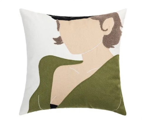 غطاء خدادية مطرزه