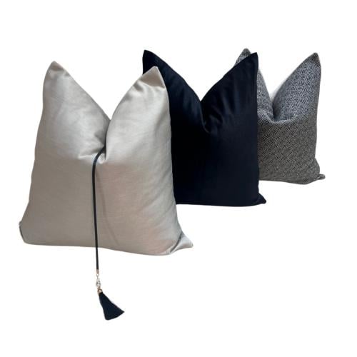 مجموعة أسود ورمادي