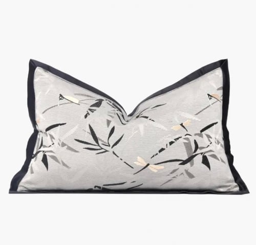 غطاء خدادية رمادي وأسود