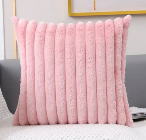 غطاء خدادية فرو ناعم