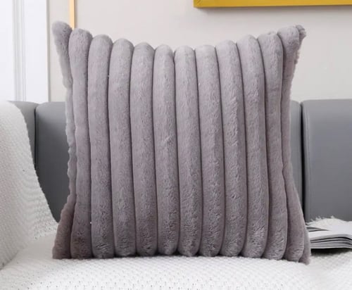 غطاء خدادية فرو ناعم